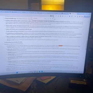 This is a used computer monitor.